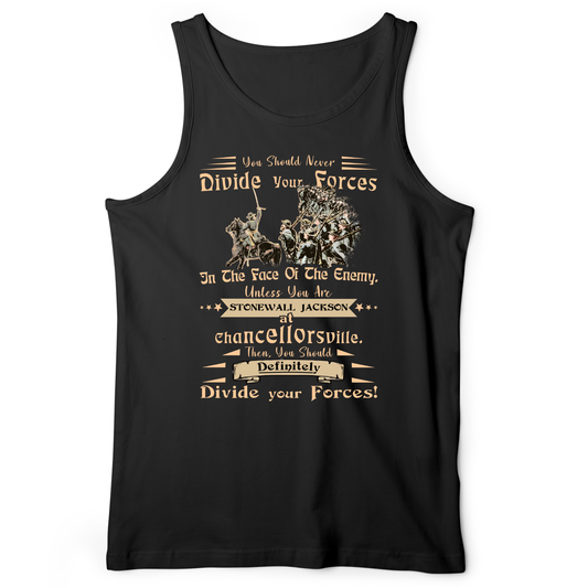 Dividing Forces Tank Black / XS