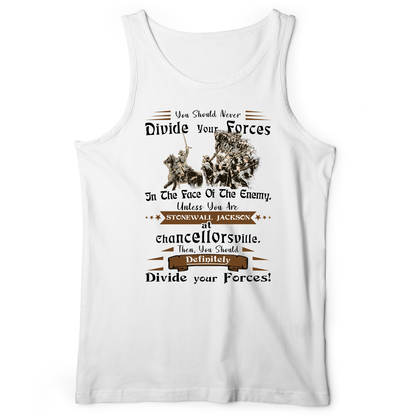 Dividing Forces Tank White / XS