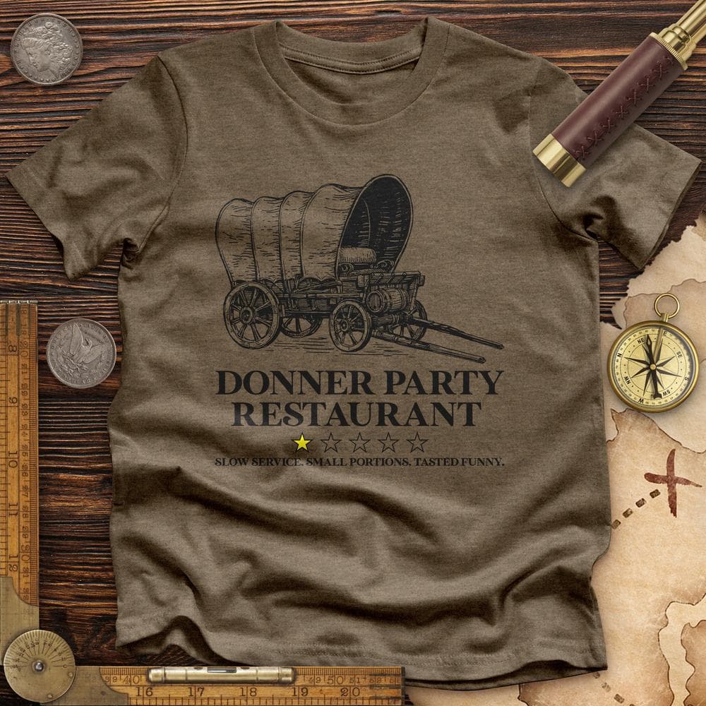 Donner Party Restaurant Review Premium Tee