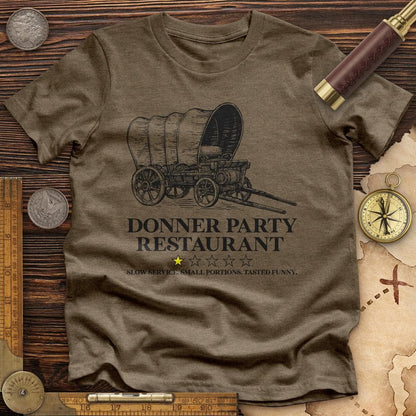 Donner Party Restaurant Review Premium Tee