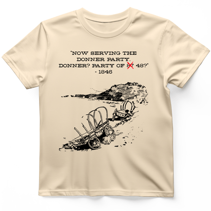Donner Party T-Shirt Natural / S