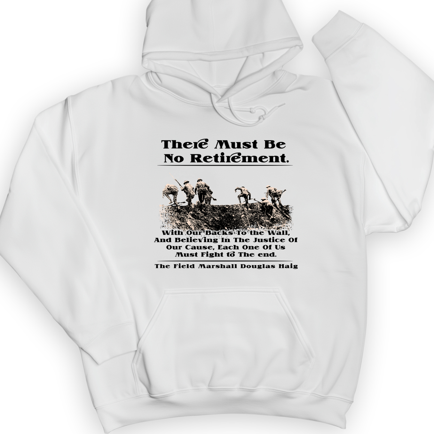 Douglas Haig Hoodie White / S