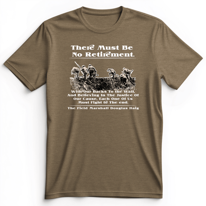 Douglas Haig Premium Tee Heather Olive / S