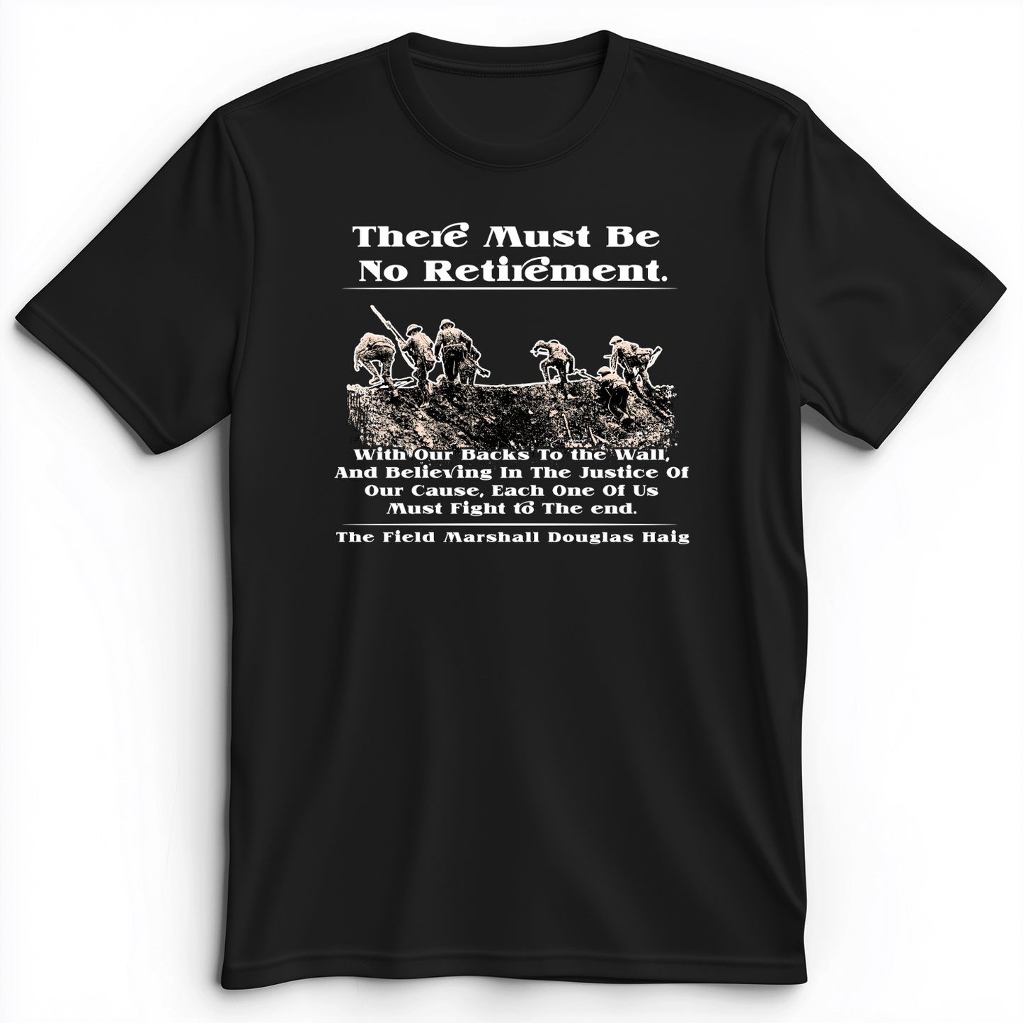 Douglas Haig Premium Tee Black / S