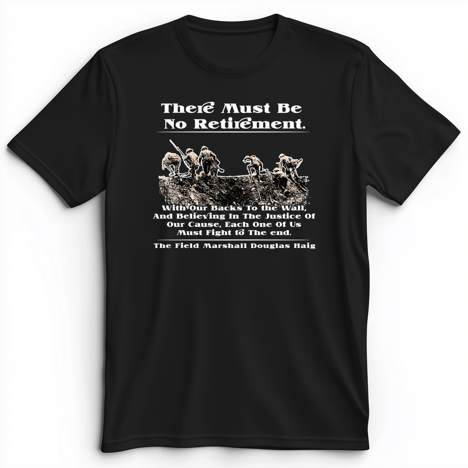 Douglas Haig Premium Tee Black / S