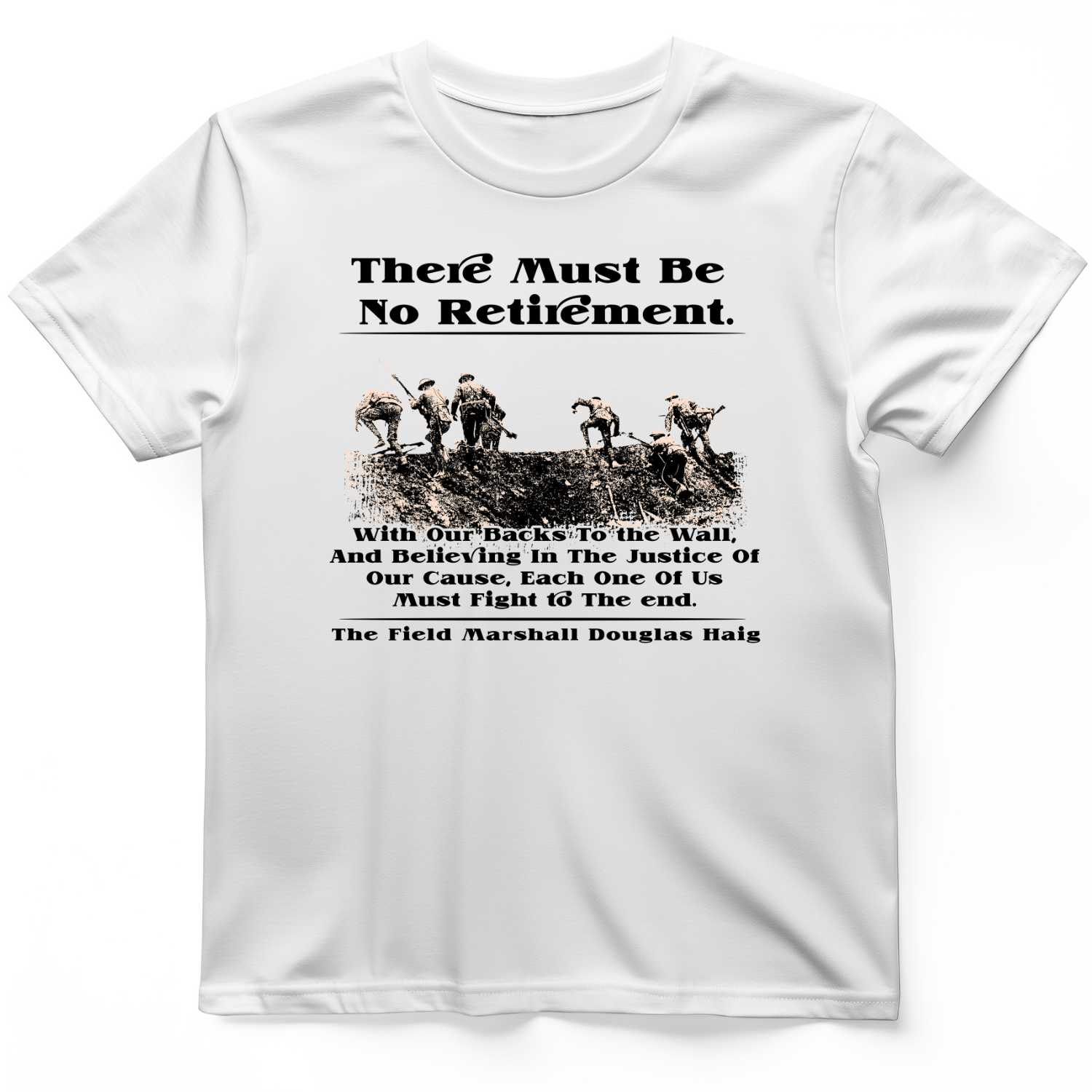 Douglas Haig T-Shirt White / S