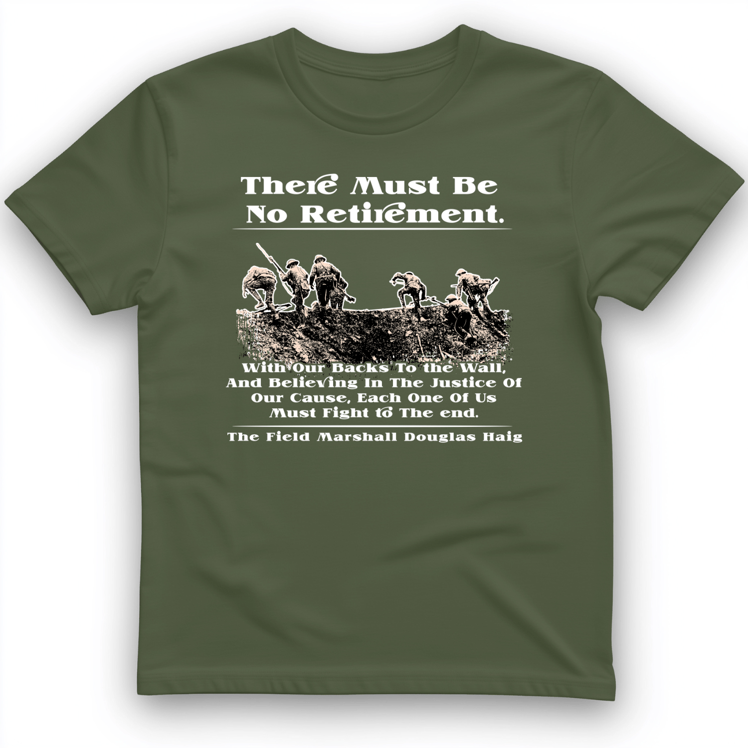 Douglas Haig T-Shirt Military Green / S