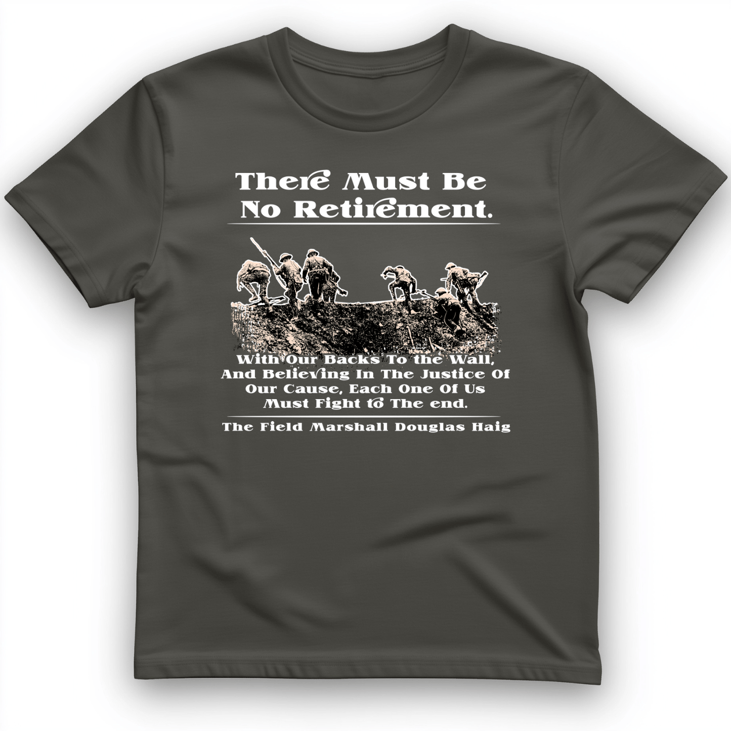 Douglas Haig T-Shirt Charcoal / S