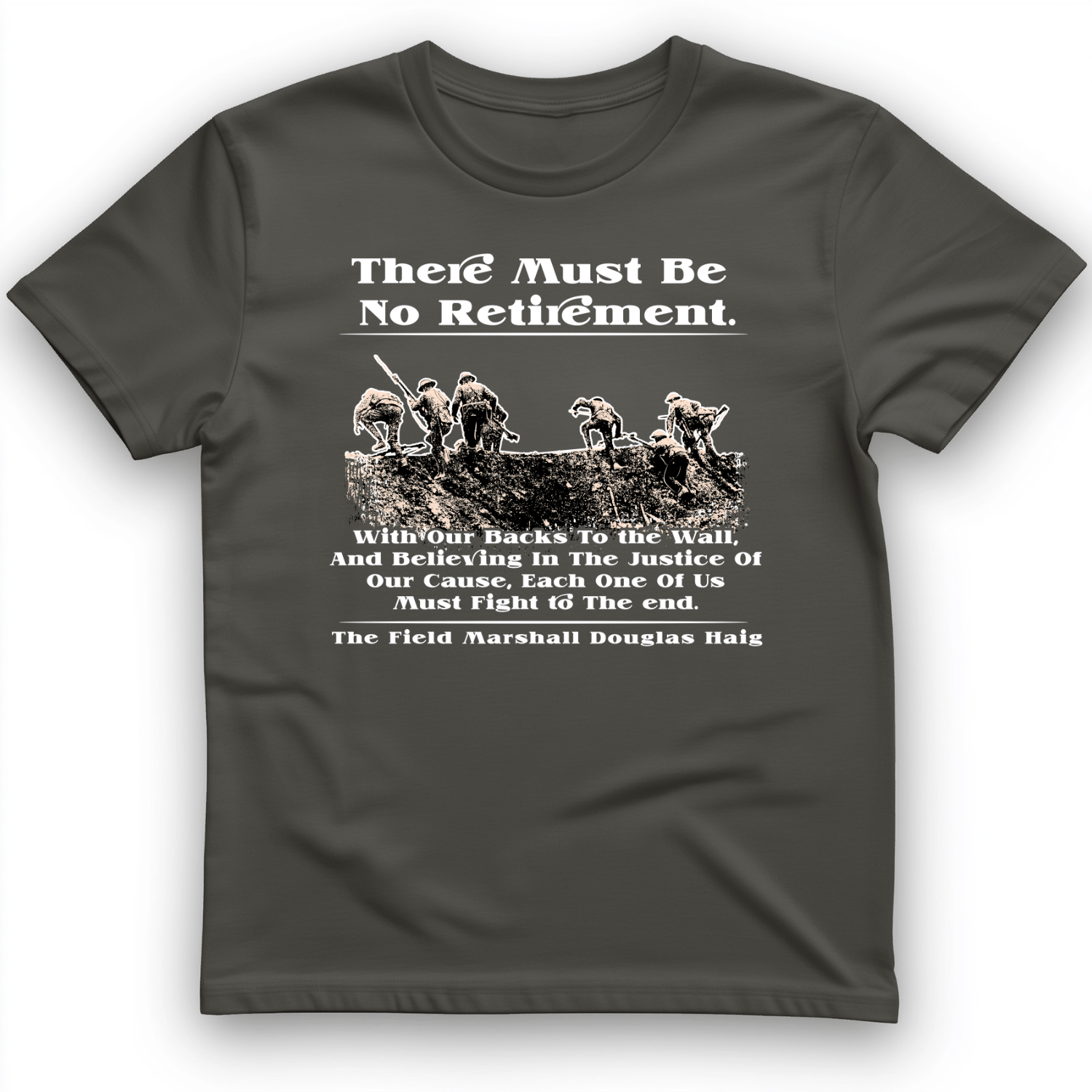 Douglas Haig T-Shirt Charcoal / S