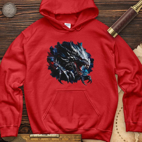 Dragon Hoodie Red / S