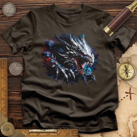 Dragon T-Shirt Dark Chocolate / S