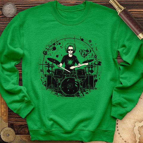 Drummer Crewneck Irish Green / S