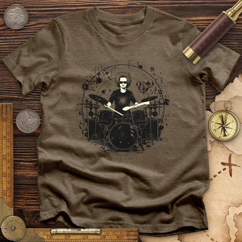 Drummer High Quality Tee Heather Olive / S