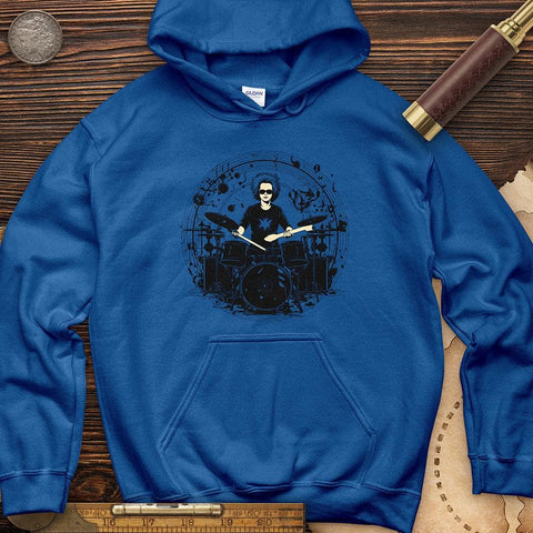 Drummer Hoodie Royal / S