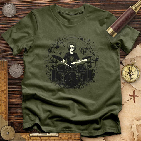 Drummer T-Shirt Military Green / S