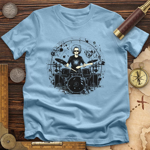 Drummer T-Shirt Light Blue / S
