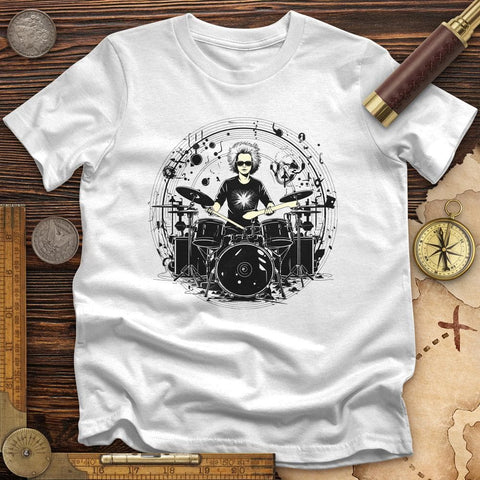 Drummer T-Shirt White / S