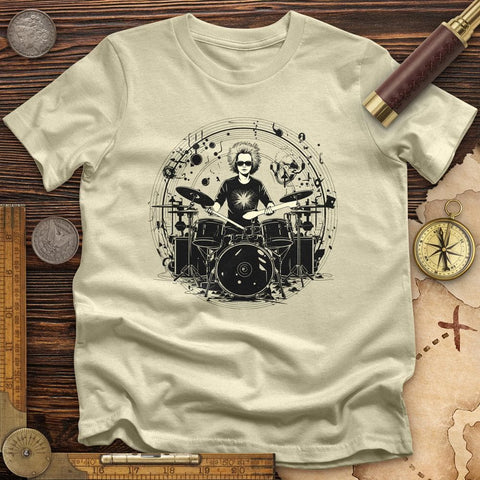 Drummer T-Shirt Natural / S