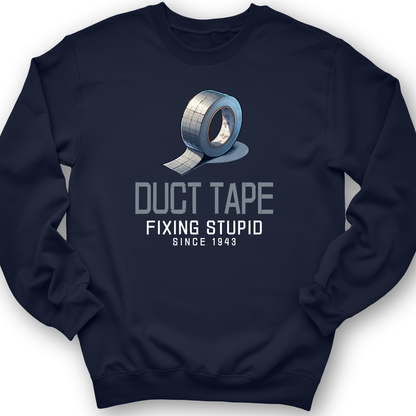 Duct Tape Crewneck Navy / S