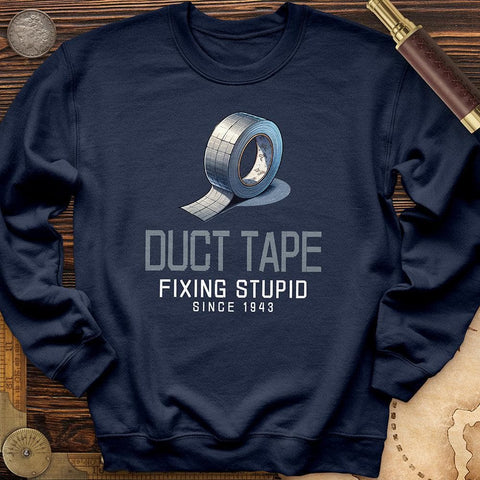 Duct Tape Crewneck Navy / S