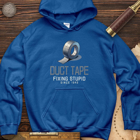 Duct Tape Hoodie Royal / S