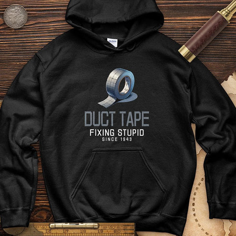 Duct Tape Hoodie Black / S