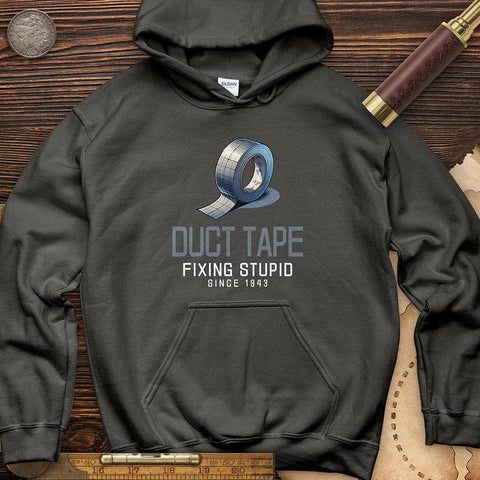 Duct Tape Hoodie Charcoal / S