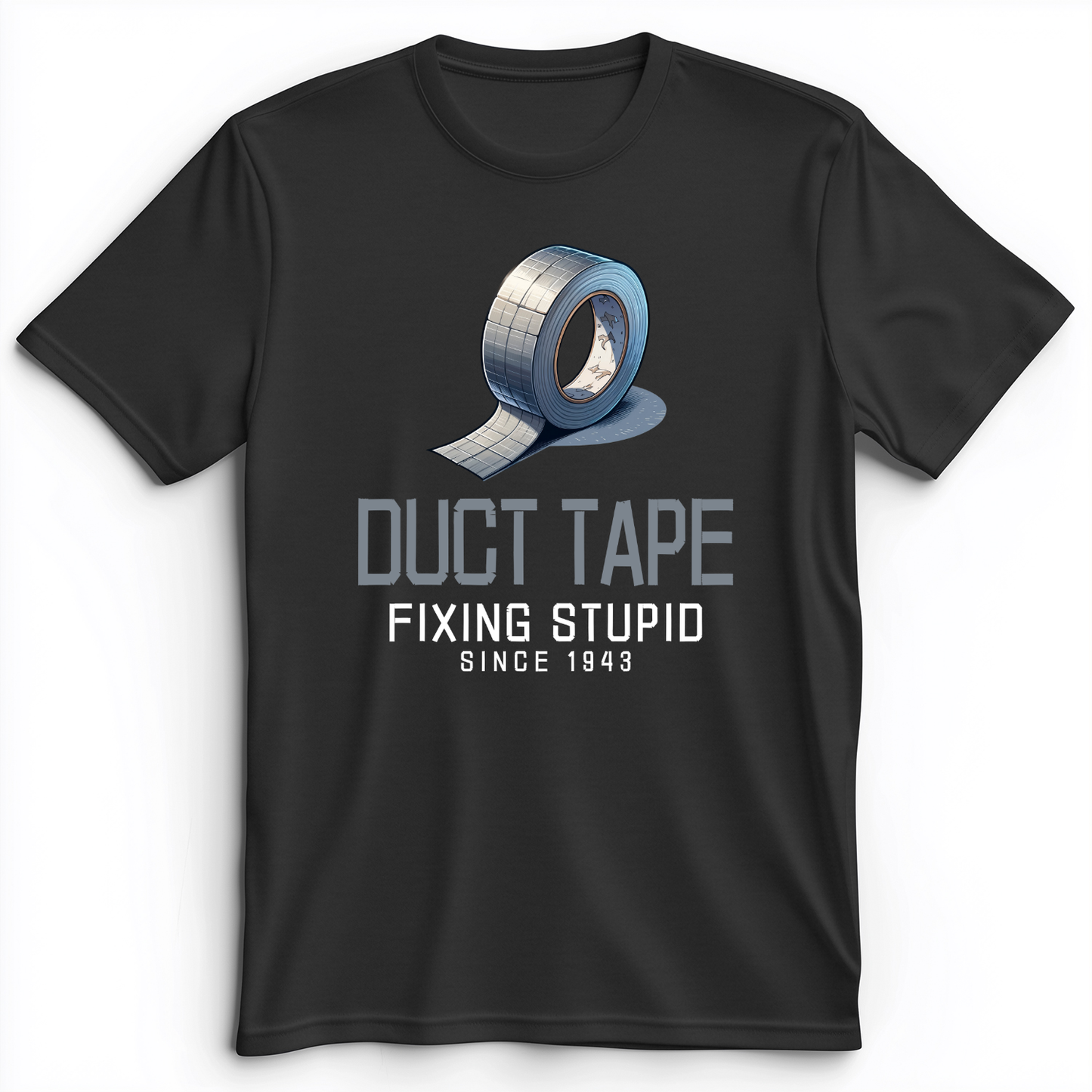 Duct Tape Premium Tee Dark Grey Heather / S