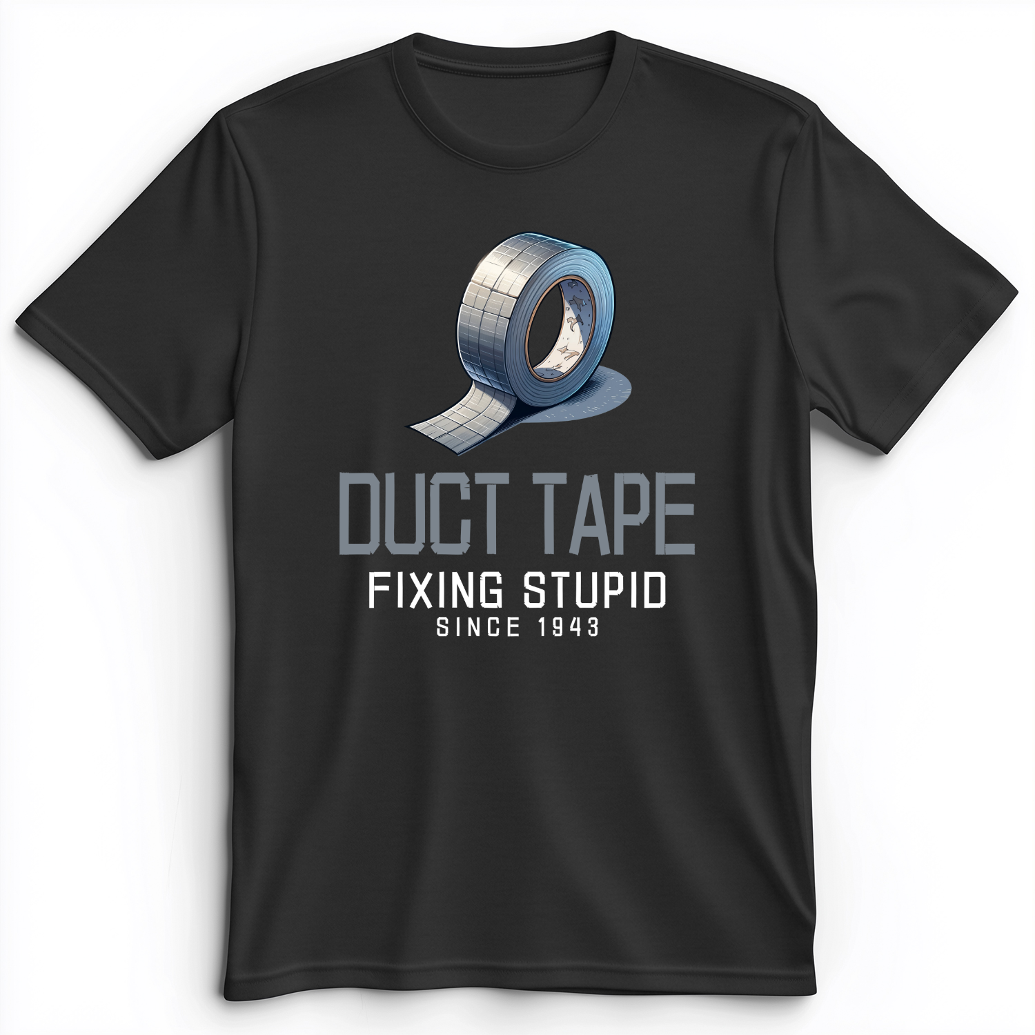 Duct Tape Premium Tee Dark Grey Heather / S