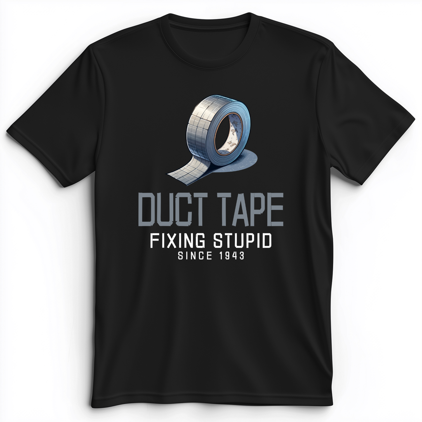 Duct Tape Premium Tee Black / S