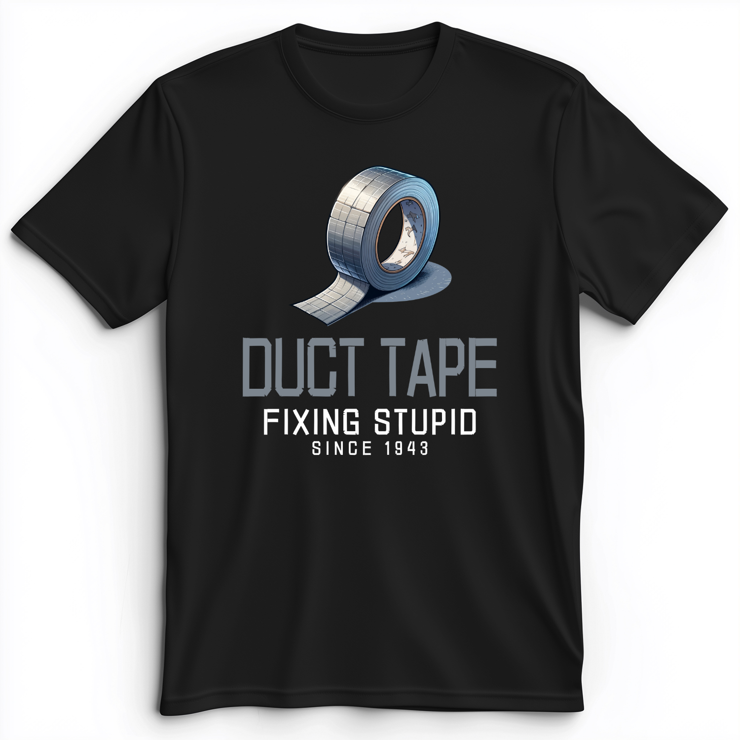 Duct Tape Premium Tee Black / S