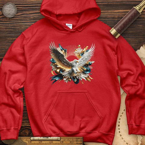 Eagle Hoodie Red / S