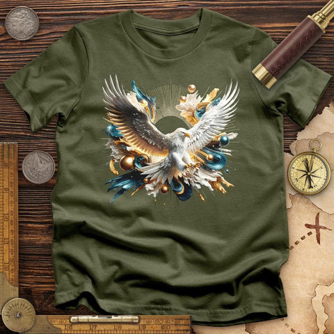Eagle T-Shirt Military Green / S