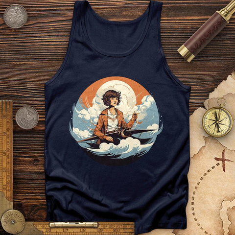 Earhart In The Clouds Tank Navy / XS