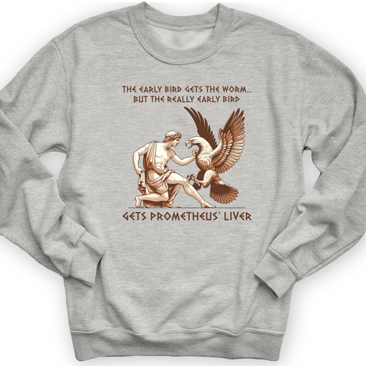 Early Bird Crewneck Sport Grey / S