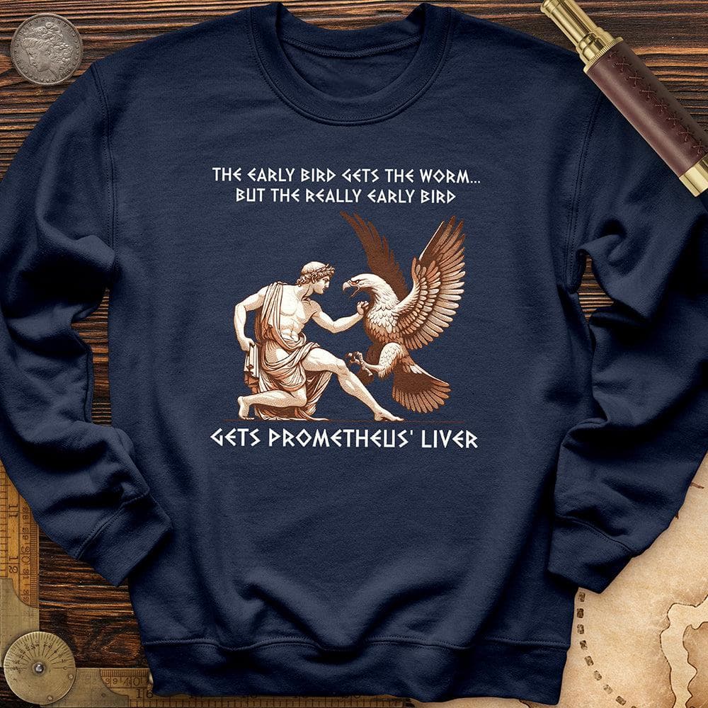 Early Bird Crewneck Navy / S