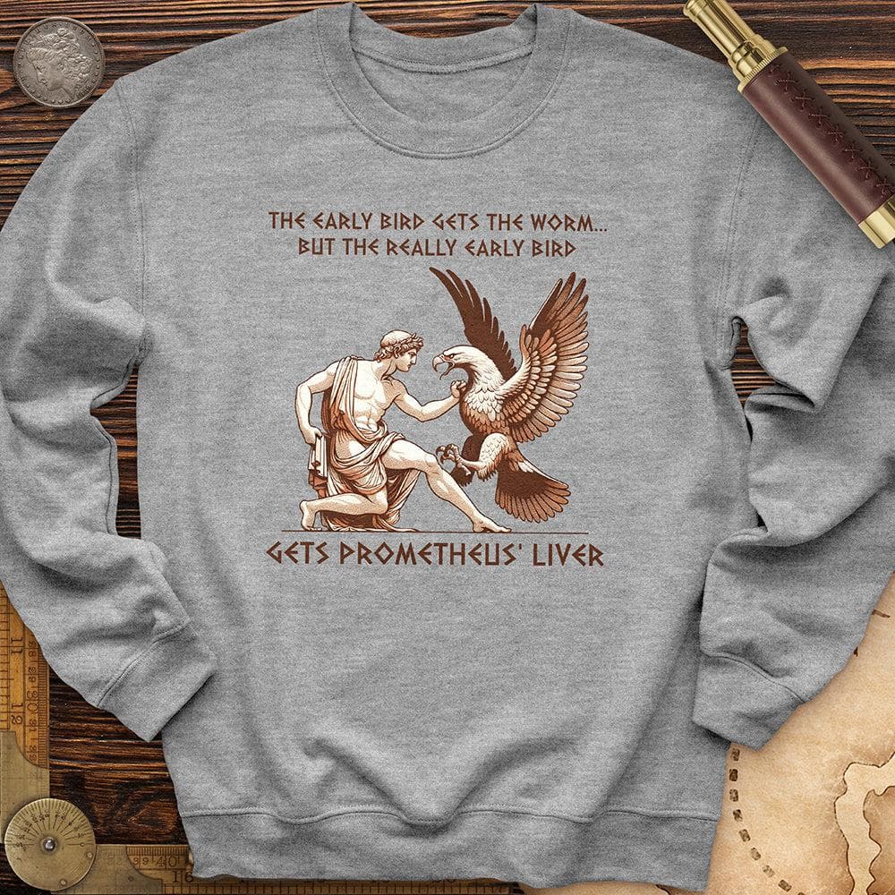 Early Bird Crewneck Sport Grey / S