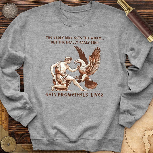 Early Bird Crewneck Sport Grey / S