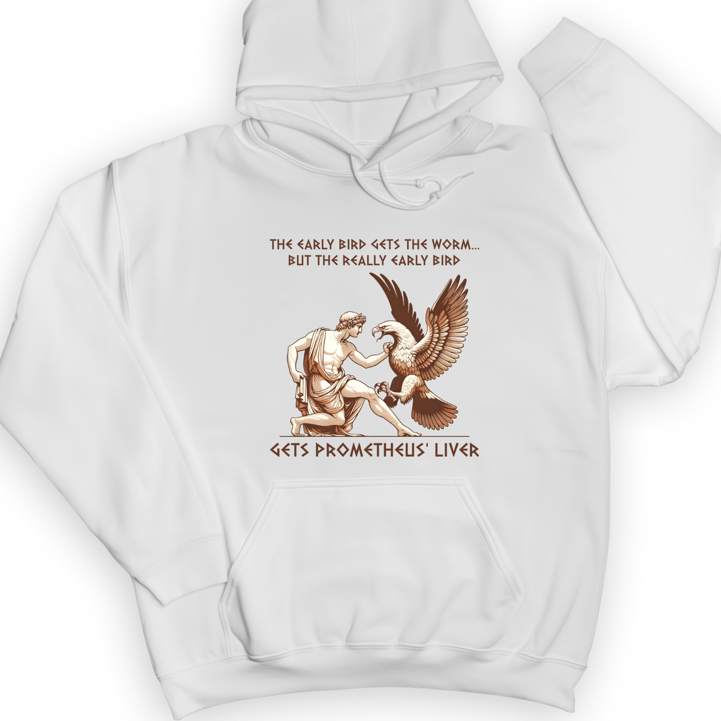 Early Bird Hoodie White / S