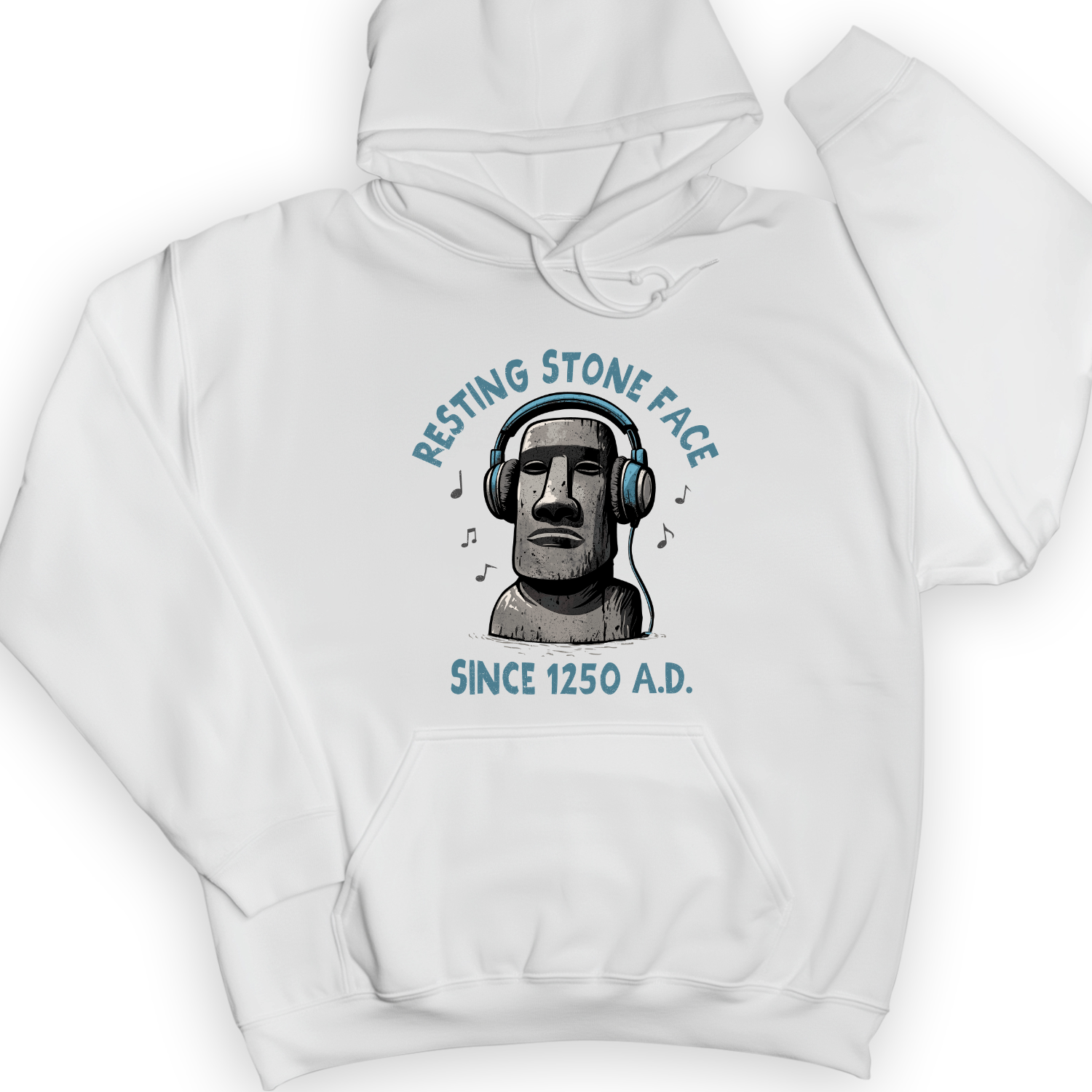 Easter Island Hoodie White / S