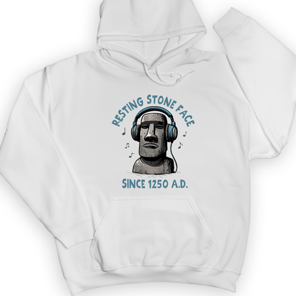 Easter Island Hoodie White / S