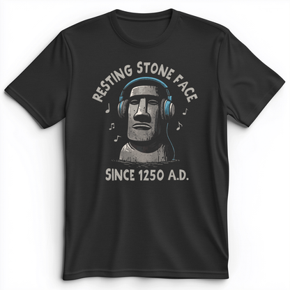 Easter Island Premium Tee Dark Grey Heather / S