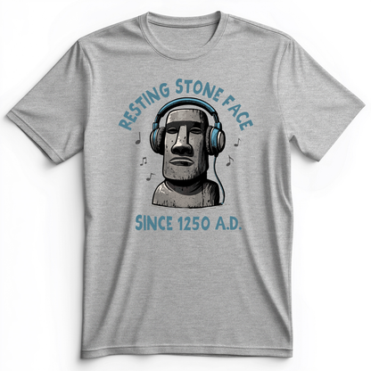 Easter Island Premium Tee Athletic Heather / S