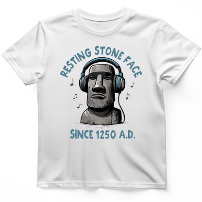 Easter Island T-Shirt White / S