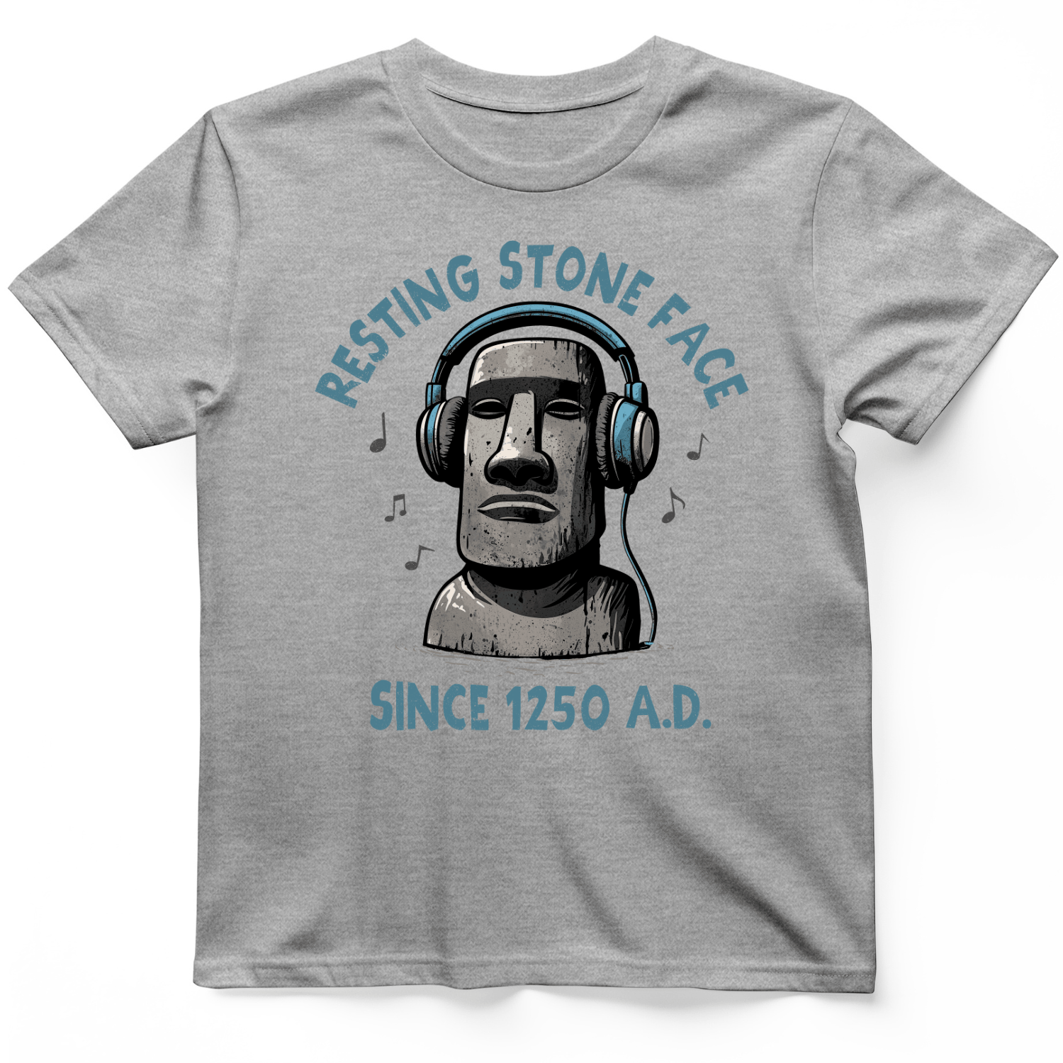Easter Island T-Shirt Sport Grey / S