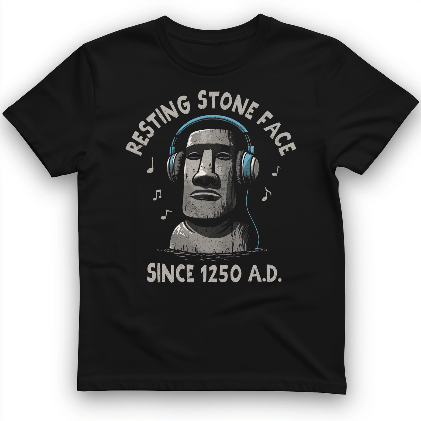 Easter Island T-Shirt Black / S