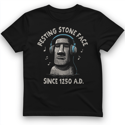 Easter Island T-Shirt Black / S