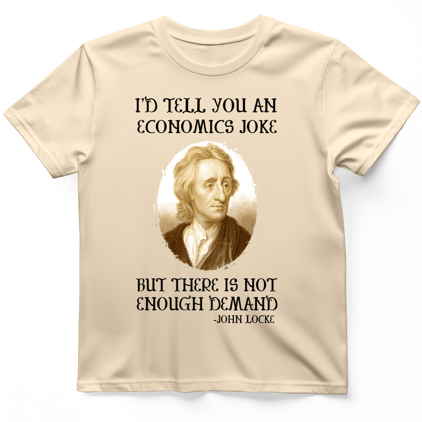 Economics Joke T-Shirt Natural / S