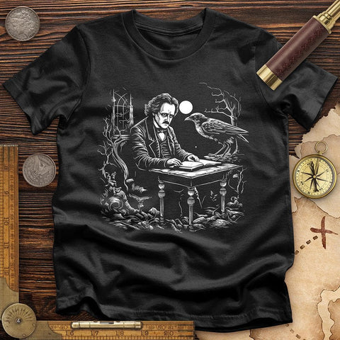 Edgar Allan Poe T-Shirt Black / S
