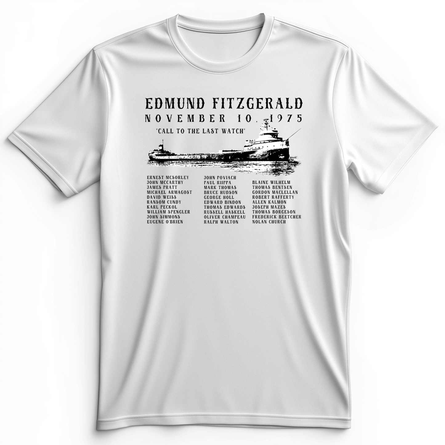 Edmund Fitzgerald Premium Tee White / S